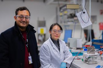 Dr Rahman Daiyan and Dr Xiaoxuan Luo