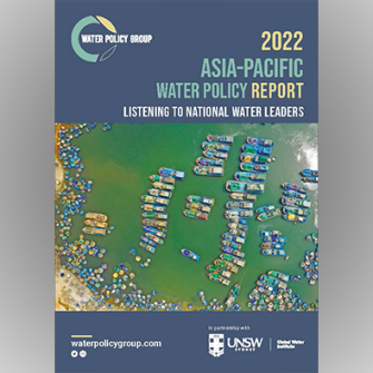 2022 Asia-Pacific Water Policy Report Cover