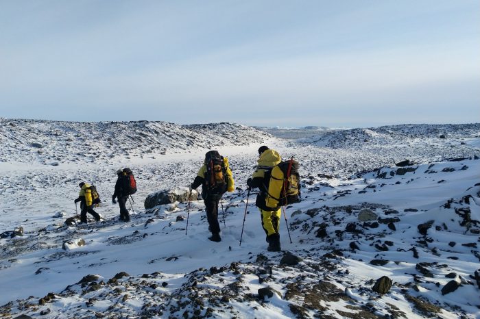 UNSW Engineering students in Antarctica