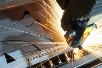 Metal engraving machine