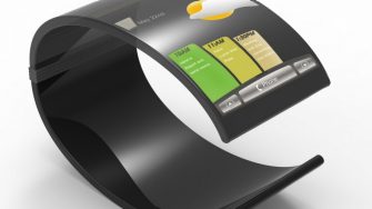 Futuristic phone landscape shot