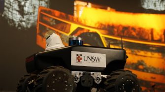 a robot carrying a camera