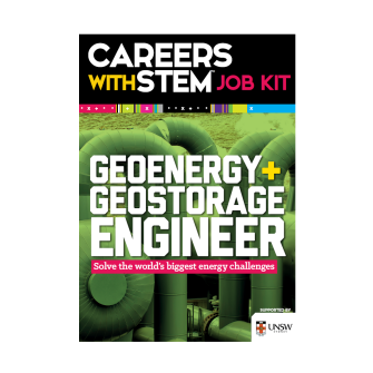 Careers with STEM Job Kit: Geostorage Engineer magazine cover