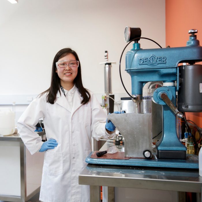 Minerals and Energy Resources Engineering student 