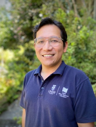 UNSW WRL staff portrait of James Zulfan