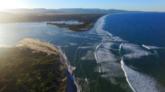 Shoalhaven taken from a drone