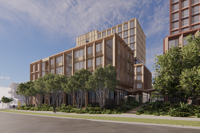 View from Barker Street