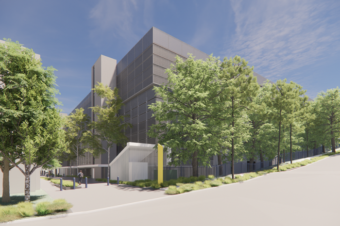 View from UNSW Gate 13 at Barker Street (Artist Impression)