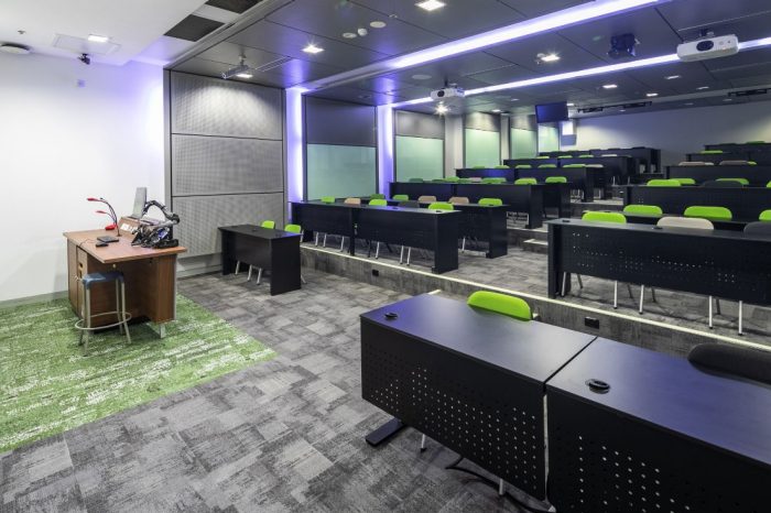 centrally allocated teaching spaces