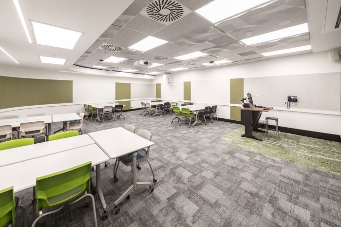 centrally allocated teaching spaces