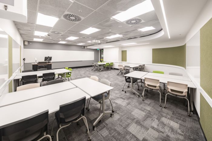 centrally allocated teaching spaces