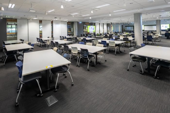 centrally allocated teaching spaces