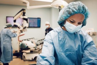 Doctors & Patient With Mask 