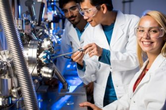 Three UG Students Science Fieldwork - Explore Your Future Career 