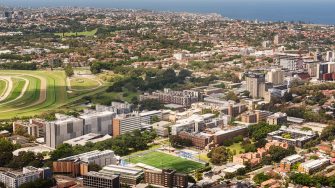 UNSW Kensington campus aerial photography