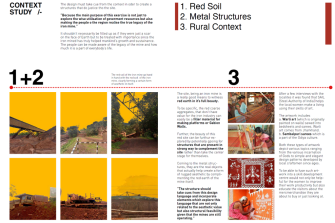 M Architecture site analysis example for portfolio entry requirements