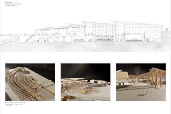 M Architecture technical drawing example for portfolio entry requirements