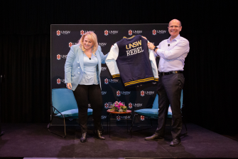 Rebel Wilson at Law event