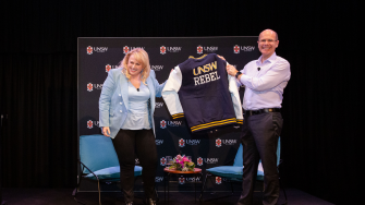 Rebel Wilson at Law event