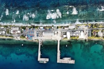 Port Funafuti Tuvalu