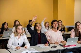 Postgraduate students studying to be a Juris Doctor