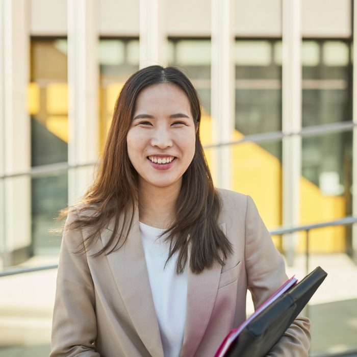Law student portraits outdoors