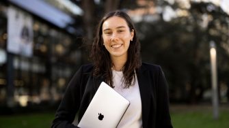 UNSW Law & Justice students on campus
