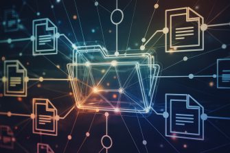 folder linking to files graphic