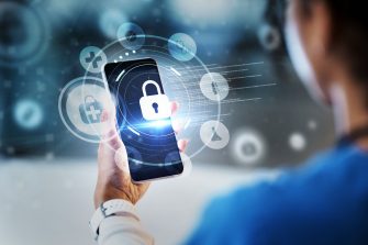 Digital photo of person accessing digital health records