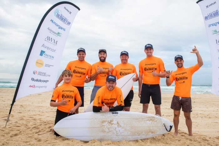 On 25 March the 11th Wipeout Dementia® surf contest ran Sydney’s iconic Bondi Beach. 64 senior executives across the property surfed it off, while raising money for critical dementia research at CHeBA and awareness about the modifiable risk factors of Alzheimer’s disease and other dementias.