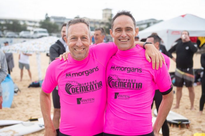 On 25 March the 11th Wipeout Dementia® surf contest ran Sydney’s iconic Bondi Beach. 64 senior executives across the property surfed it off, while raising money for critical dementia research at CHeBA and awareness about the modifiable risk factors of Alzheimer’s disease and other dementias.