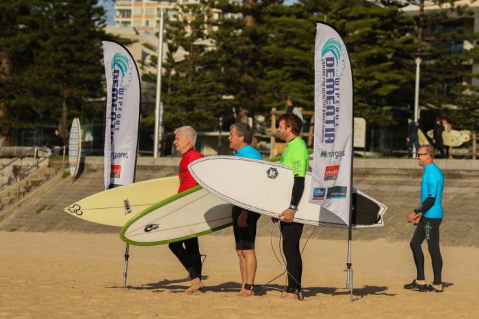 A group of Sydney’s senior executives, which included Warringah Federal Liberal MP Tony Abbott, competed in ‘Wipeout Dementia’ at Queenscliff beach on Saturday, 26 May, raising $86,000 for key dementia research.
