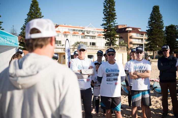 A group of Sydney surfers aged between 10 and 70 years of age competed in the first ever inter-generational ‘Wipeout Dementia’ at Queenscliff beach on Saturday 25 May 2019 to raise funds for research at the Centre for Healthy Brain Ageing (CHeBA).