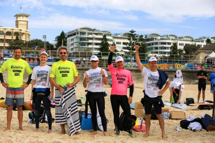 There may not have been much surf but that didn’t stop the November 2017 property industry teams putting on some impressive showmanship as well delivering the most successful Wipeout Dementia® event to date with $120,000 raised! All funds go directly to the research under The Dementia Momentum® initiative at the Centre for Healthy Brain Ageing (CHeBA), UNSW. Enormous thanks to all surfers involved and our Ambassadors Richard Grellman and Wayne "Rabbit" Bartholomew, captains Peter Clemesha, Philip Vivian and Craig Rodgers, sponsors and volunteers.