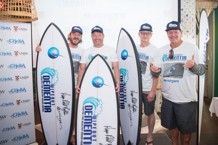 On 22 November the 10th Wipeout Dementia® surf contest ran Sydney’s iconic Bondi Beach, with 45 senior executives across the property industry riding the wave of social change to raise funds for critical dementia research at CHeBA.