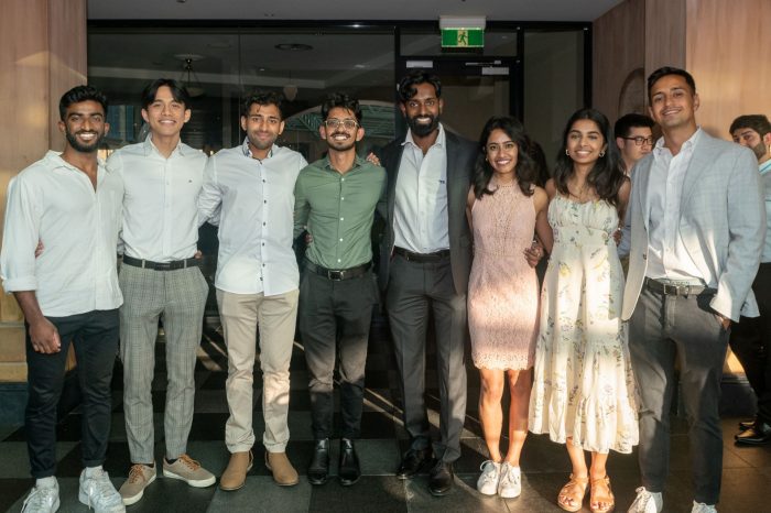 SWS Clinical School Graduates lined up for a photo