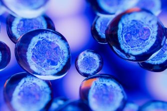 cells close up 3d image