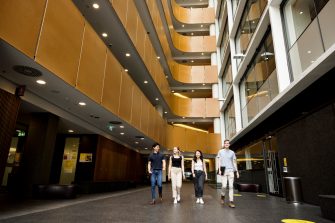 Students learning in the Medicine & Health facilities at the UNSW Kensington campus