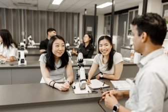 Students learning in the Medicine & Health facilities at the UNSW Kensington campus
