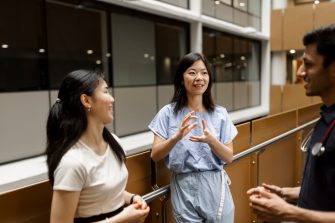 Students learning in the Medicine & Health facilities at the UNSW Kensington campus