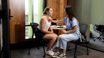 Students learning in the Medicine & Health facilities at the UNSW Kensington campus