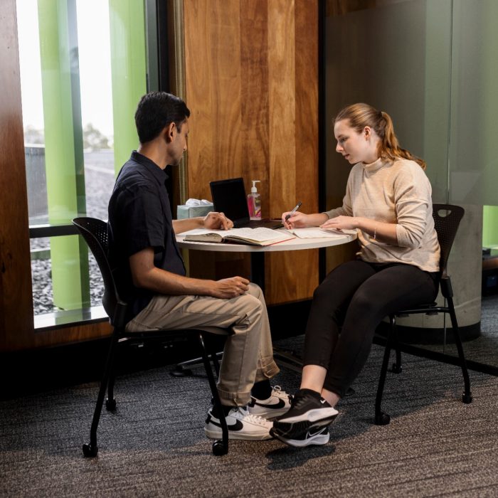 Students learning in the Medicine & Health facilities at the UNSW Kensington campus