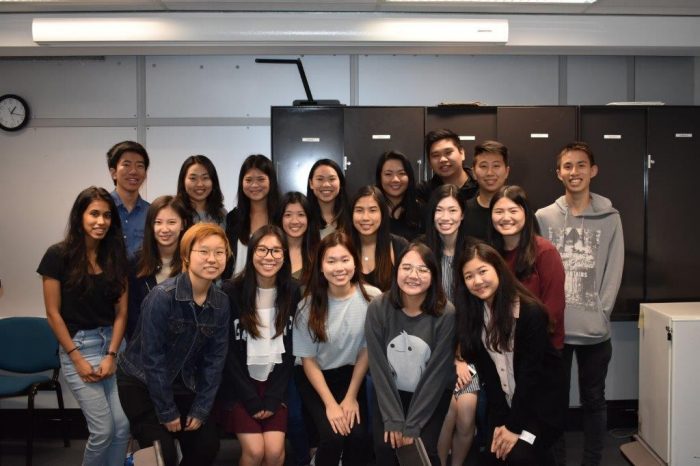 2018 Peer mentoring team