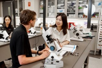 optometry student and tutor