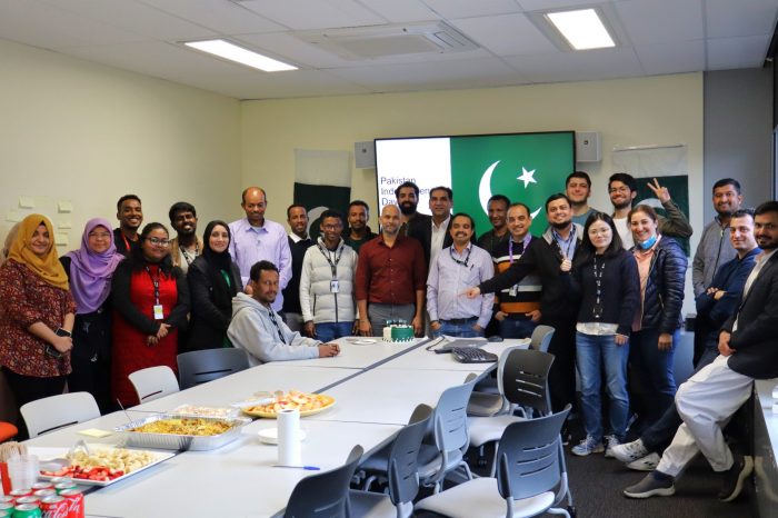 Pakistan Independence Day group photo