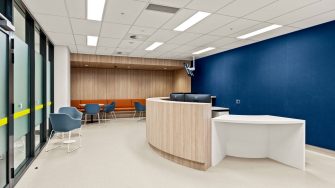 Medical room at IASB