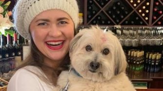 Ashton Curry-Hyde with Archie