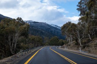 Highway in Jindabyne