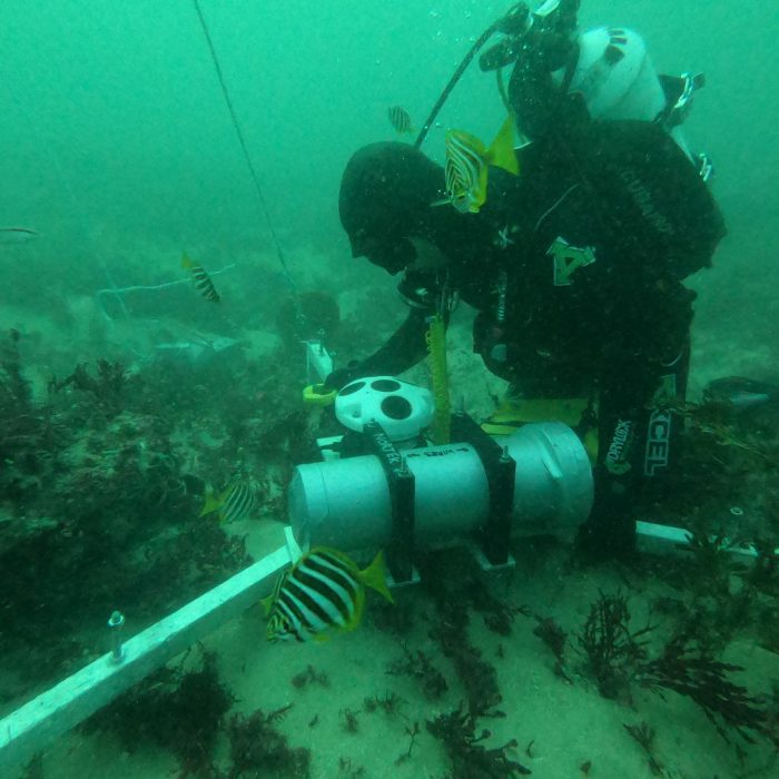 Using equipment underwater