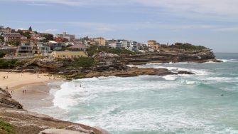 Tamarama Beach on the coastal walk from Bondi to Coogee in Sydney, Australia